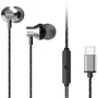 Aiwa ESTM-50USB-C/SL Auriculares Intrauditivos USB Tipo C Plata